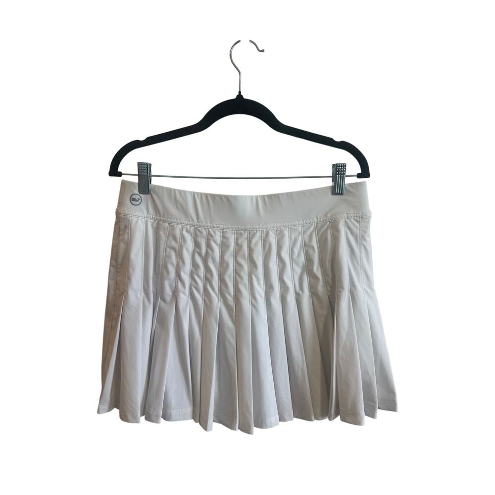 Vineyard Vines Performance Athletic Skirt Skort White Sz M Golf Tennis Sporty